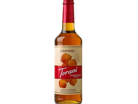 Torani 750ml PET Puremade Caramel Discount