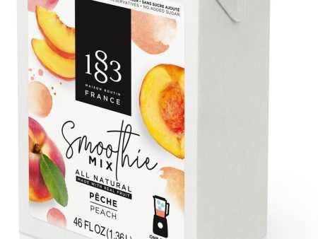 1883 Smoothie Mix - 46oz Carton: Peach Online Hot Sale