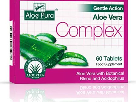 Aloe Pura Complex Gentle Action 60 Tabs Hot on Sale