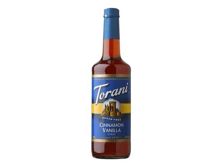 Torani 750ml Sugar Free - Cinnamon Vanilla Fashion