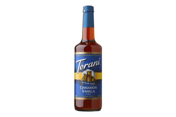 Torani 750ml Sugar Free - Cinnamon Vanilla Fashion