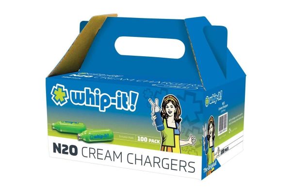 Whip-it! Cream Charger (screw valve) - Box of 100 Online now