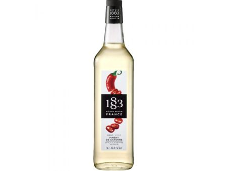 1883 Maison Routin 1L Glass - Spicy Cayenne Pepper Hot on Sale