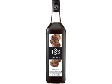 1883 Maison Routin 1L Glass - Chocolate Cookie Online Hot Sale