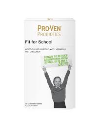 ProVen Probiotics Fit For School 30 Chewable Tabs Sale