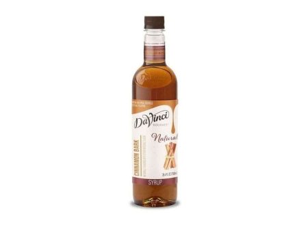 DaVinci Naturals Flavored Syrups - 750 ml. Plastic Bottle: Cinnamon Bark Fashion