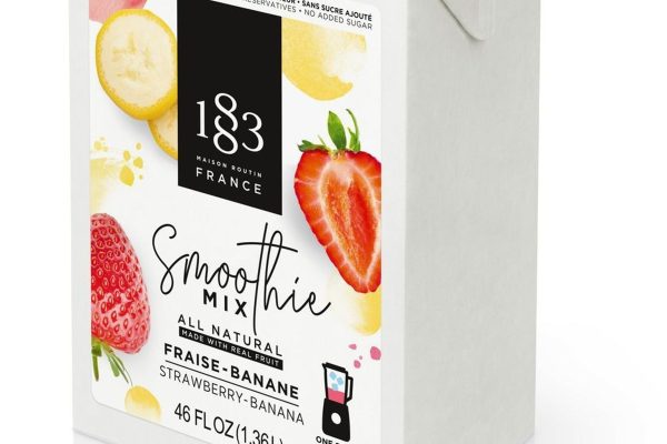 1883 Smoothie Mix - 46oz Carton: Strawberry Banana Online Sale