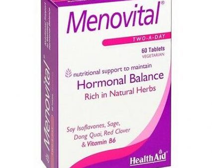 Health Aid Menovital Hormonal Balance 60 Tabs Online now