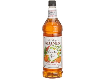 Monin 1 Liter Pumpkin Spice Syrup Fashion