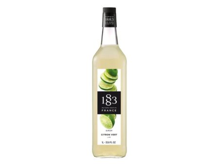 1883 Maison Routin 1L Glass - Lime For Cheap