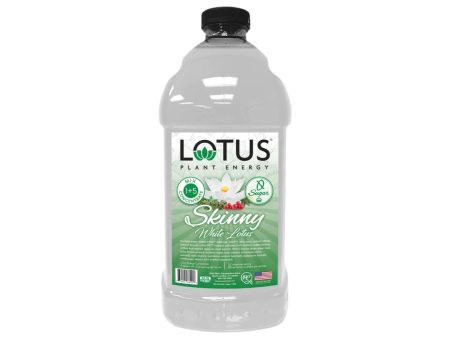 Lotus Energy Skinny White Lotus 64 oz For Discount