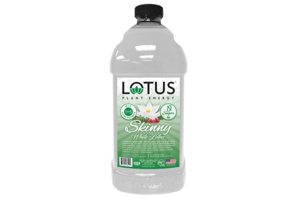 Lotus Energy Skinny White Lotus 64 oz For Discount