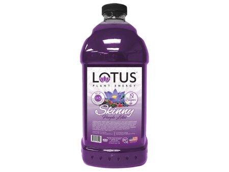 Lotus Energy Skinny Purple Lotus 64 oz Online Sale