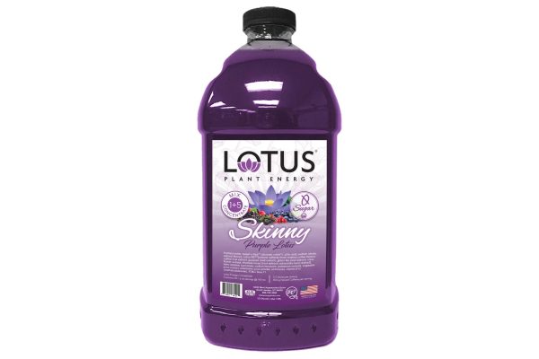 Lotus Energy Skinny Purple Lotus 64 oz Online Sale