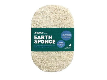 Zippies – Earth Sponge Scrubber For Discount