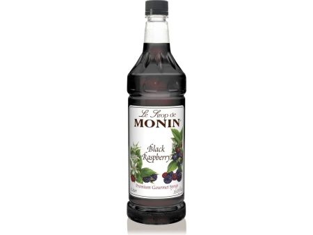 Monin Classic Syrup - 1L Plastic Bottle: Black Raspberry Online Sale