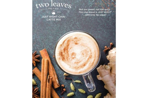 Two Leaves Tea: Nice Chai Tea Latte Mix - 500g (1.1lb) Bulk Bag Discount