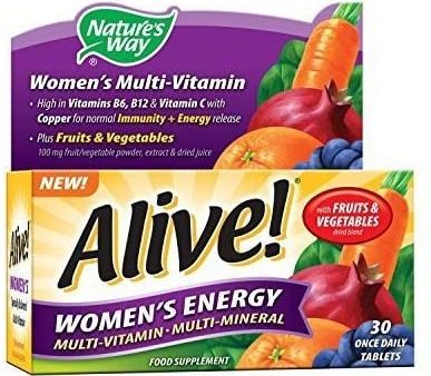 Alive Women Energy 30 Tablets on Sale