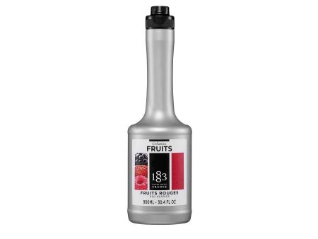 1883 Creation Fruits Fruit Puree - 1L Plastic Bottle: Red Berries Supply