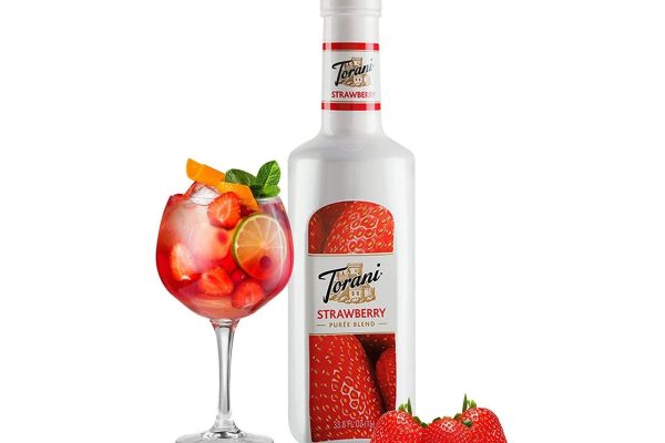 Torani Puree Blend: 1L Bottle: Strawberry Online Sale