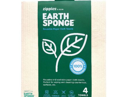 Zippies – Earth Sponge Reusable Paper Cloth Towels Online