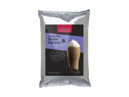 Cappuccine Coffee Frappe Mix - 3 lb. Bulk Bag: Double Espresso Cheap