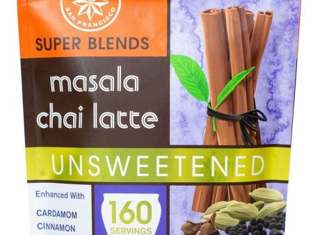 David Rio Super Blends: Unsweetened Masala Chai Latte - 8.5oz Pouch For Sale