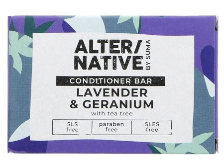 Alter Native Conditioner Bar Lavendar & Geranium 90g Fashion