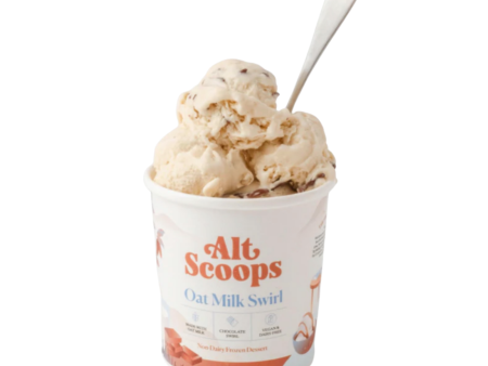 Alt Scoops – Oat Milk Swirl Ice Cream Online Sale