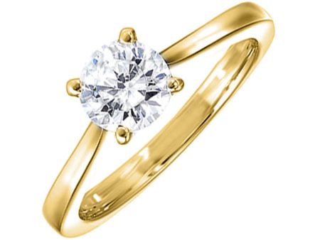 14Kt White Yellow Gold Diamond 1 4Ctw Ring Discount