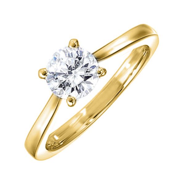 14Kt White Yellow Gold Diamond 1 4Ctw Ring Discount