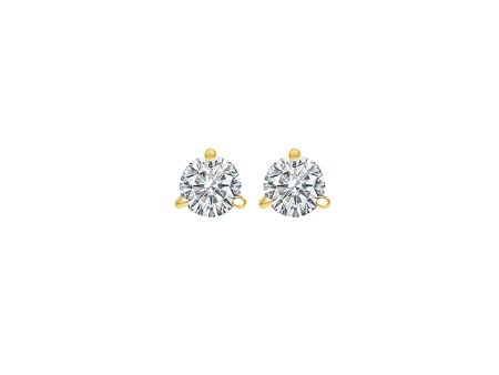 18Kt Yellow Gold Diamond 1 20Ctw Earring Online Sale