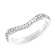 Curved Diamond Band Online Sale