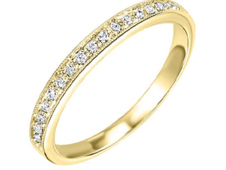 10Kt Yellow Gold Diamond 1 8Ctw Ring on Sale