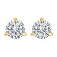 18Kt Yellow Gold Diamond 2Ctw Earring Cheap