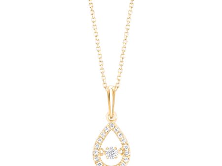 10Kt Yellow Gold Diamond 1 5Ctw Pendant Cheap