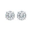 14Kt White Gold Diamond 1 1 4Ctw Earring For Discount