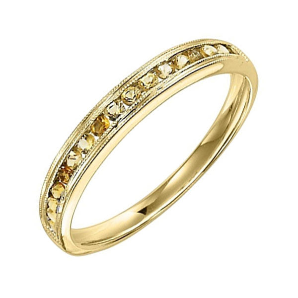 14Kt Yellow Gold Citrine 1 3Ctw Ring Online Hot Sale