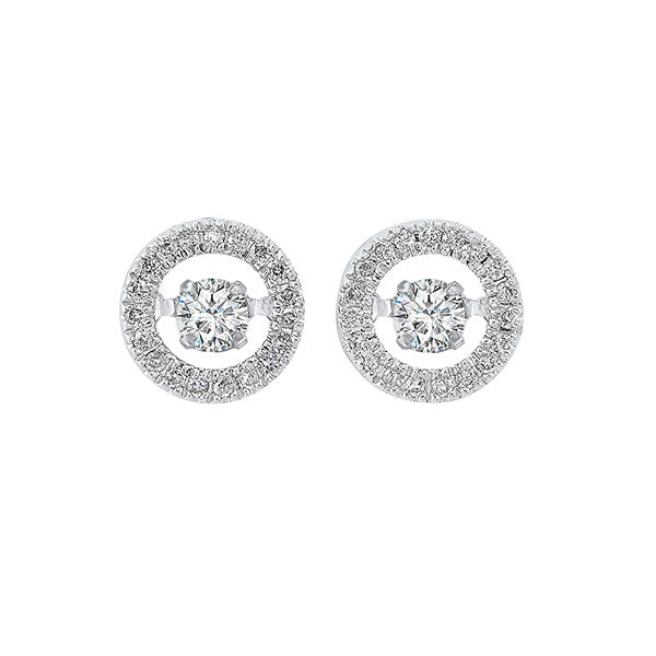 14Kt White Gold Diamond 1 4Ctw Earring on Sale