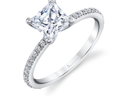 Princess Cut Classic Engagement Ring - Adorlee Cheap