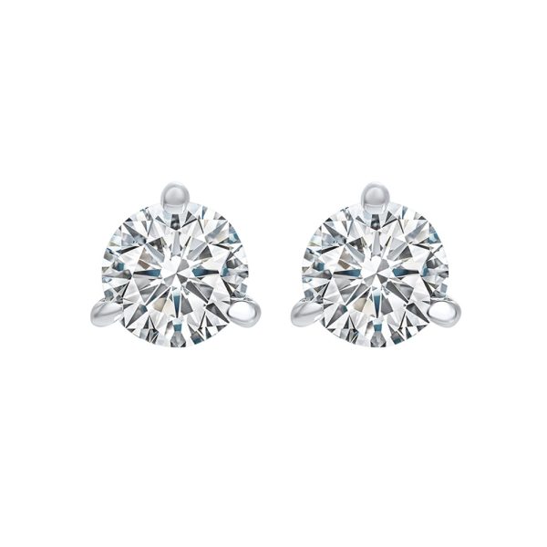 18Kt White Gold Diamond 1 1 4Ctw Earring Hot on Sale