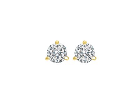 18Kt Yellow Gold Diamond 1 7Ctw Earring Discount