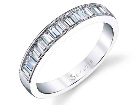 Baguette Wedding Band Cheap