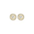 14Kt Yellow Gold Diamond 3 4Ctw Earring For Cheap