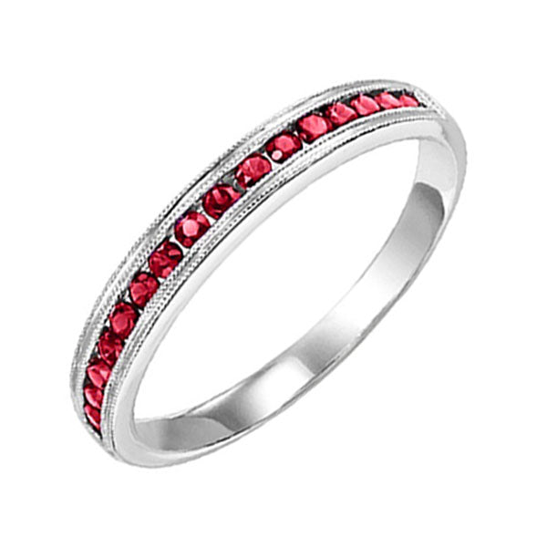 14Kt White Gold Ruby 1 3Ctw Ring Online Hot Sale