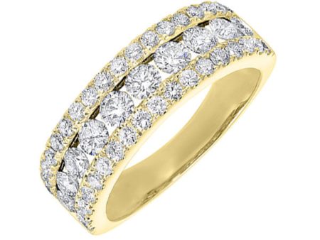 14Kt Yellow Gold Diamond 1 1 2Ctw Ring Discount