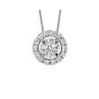 14Kt White Gold Diamond 1 6Ctw Pendant Cheap