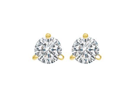 18Kt Yellow Gold Diamond 5 8Ctw Earring For Cheap