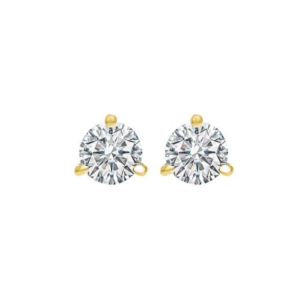 18Kt Yellow Gold Diamond 5 8Ctw Earring For Cheap