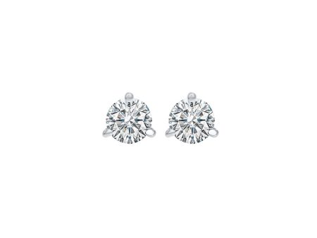 14Kt White Gold Diamond 1 7Ctw Earring Discount